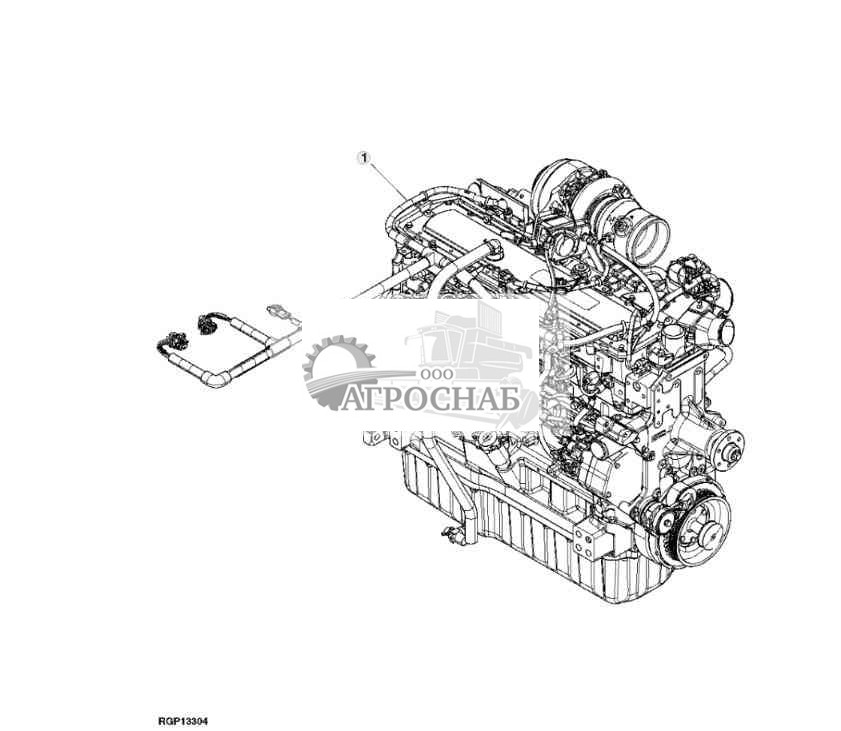 9901 Replacement Engine 